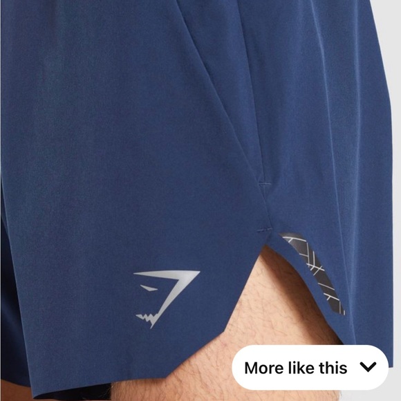 ISO Gymshark Original Speed Shorts in Black Size Medium - Picture 2 of 2